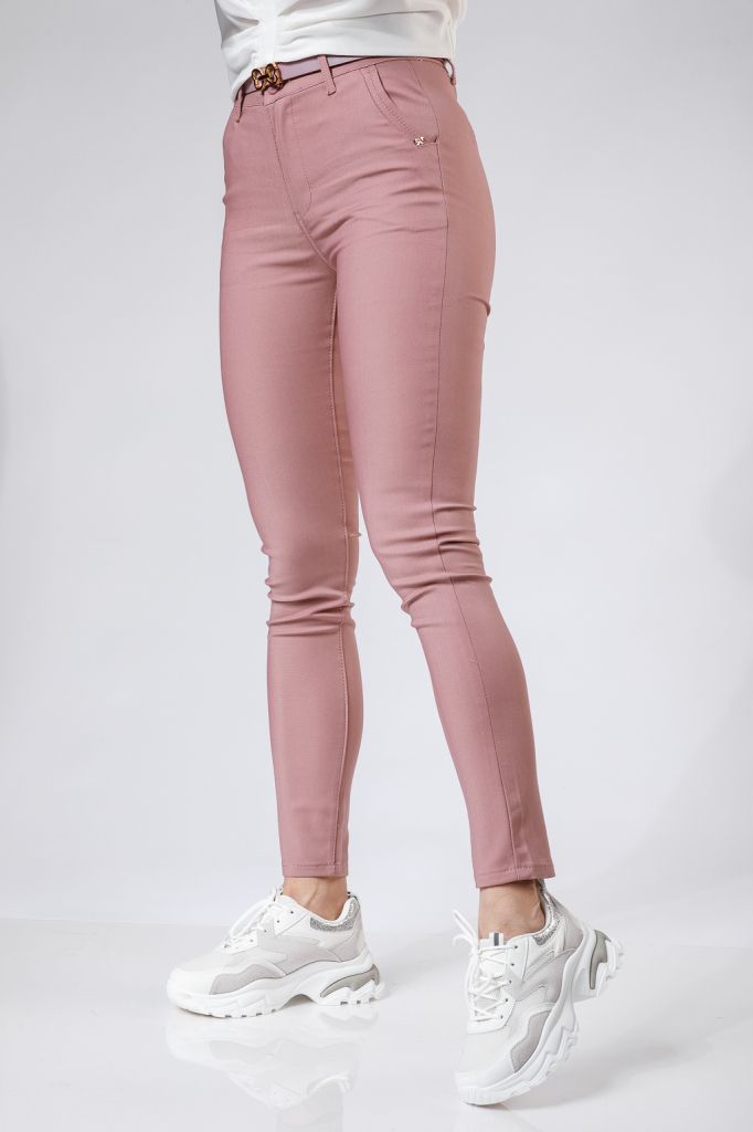 Дамски ежедневен панталон Diana Розово #A333