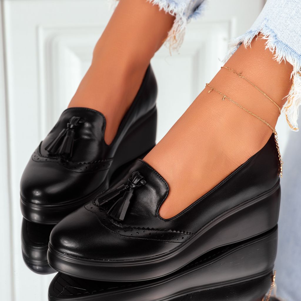 Ежедневни дамски обувки Lana Черен #9121