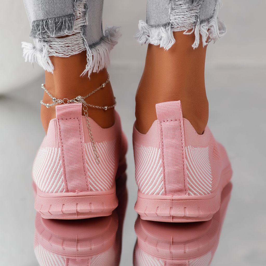 Дамски спортни обувки Zelda розово #11575