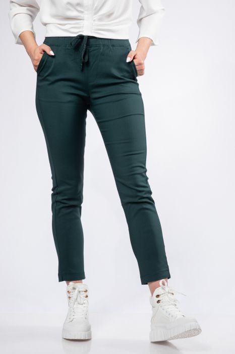 Всекидневен Дамски Панталон  Arleth Зелени2 #A422