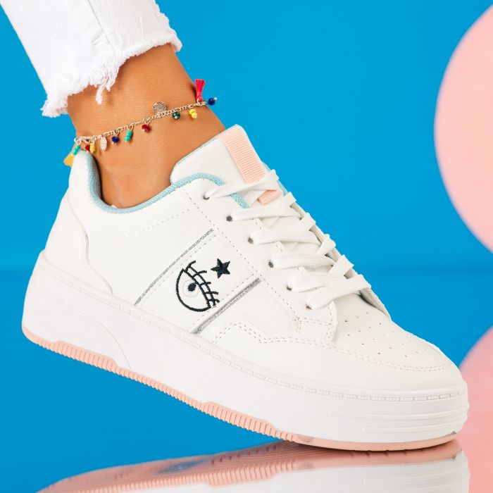 Дамски спортни обувки Celin Бяла #9601