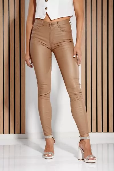 Дамски Панталони от Еко кожа