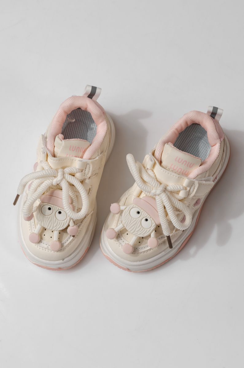 Детски маратонки розови от еко кожа Briana #24046