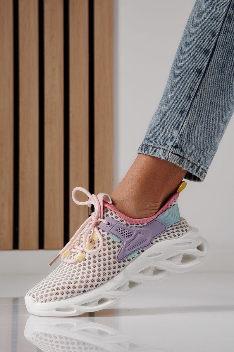 Дамски маратонки многоцветни от текстилен материал Florentina #24312