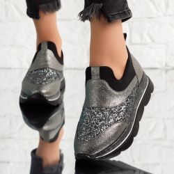 Дамски спортни обувки Maya Сиво #4925M