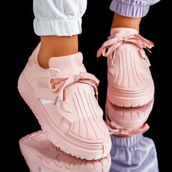 Дамски спортни обувки Aurora Розов #6774M