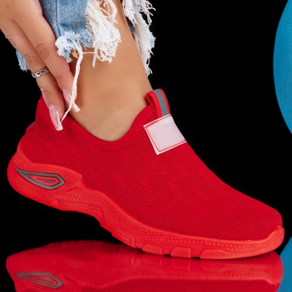 Дамски спортни обувки Beatrice червен #6881M
