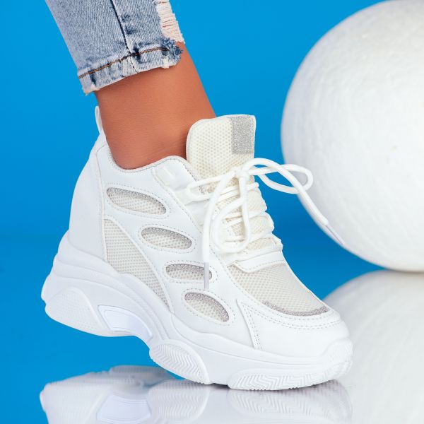 Дамски спортни обувки Jaden бяло #9040