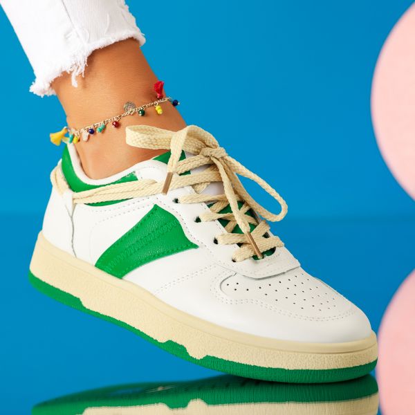 Дамски спортни обувки Sir зелено #9585