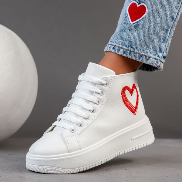 Дамски спортни обувки Parma Бяло #12048