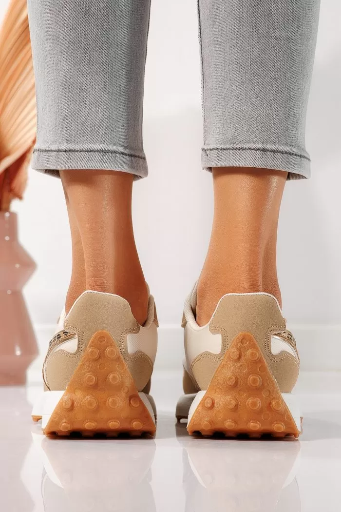 Дамски маратонки леопард от еко кожа Clare #21858