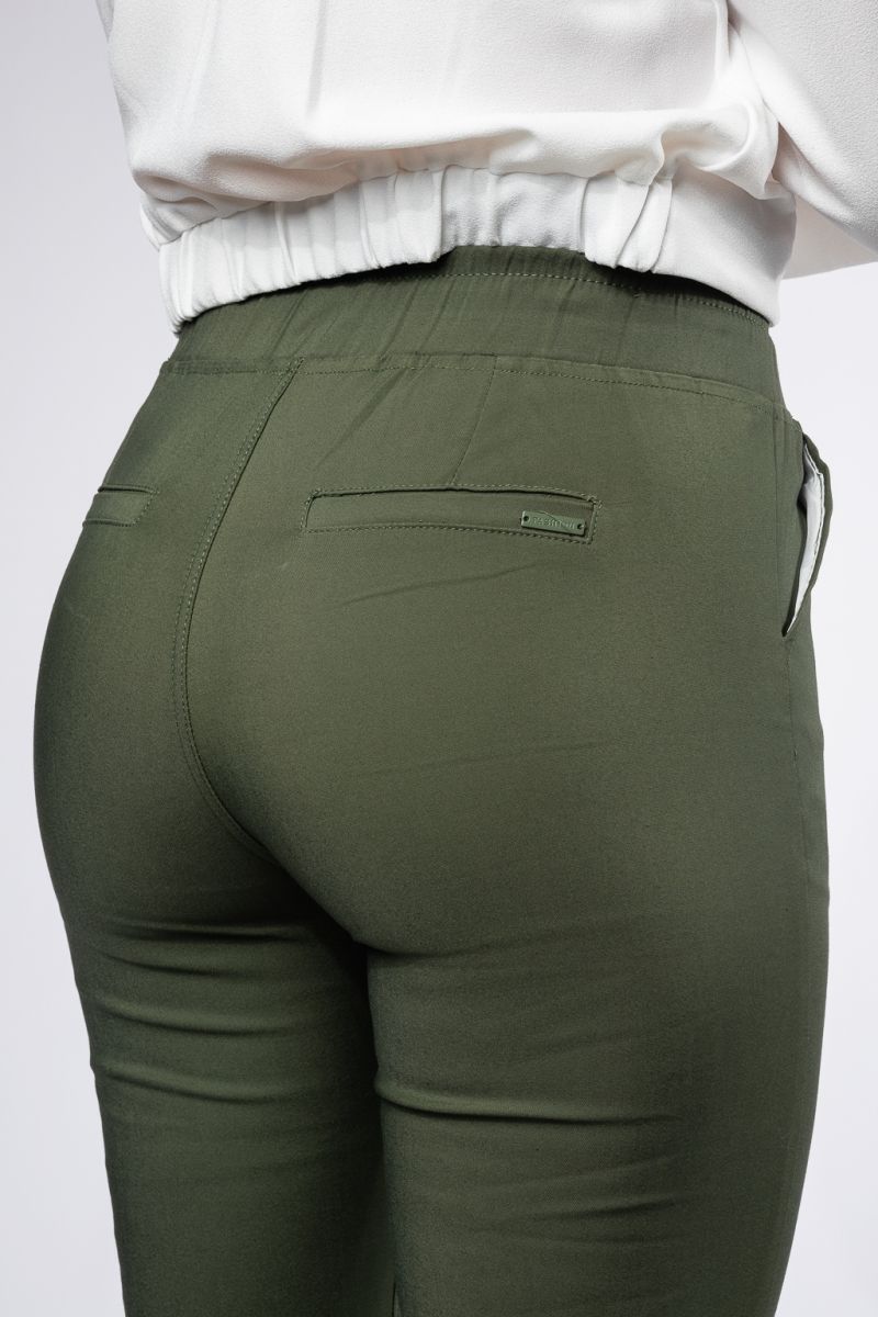 Pantaloni Casual Dama Arleth Khaki #A424