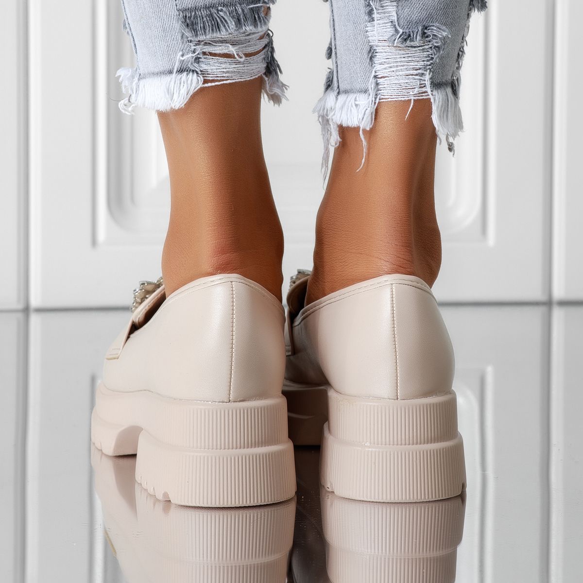 Всекидневни Дамски Обувки Alessia Бежови #16302
