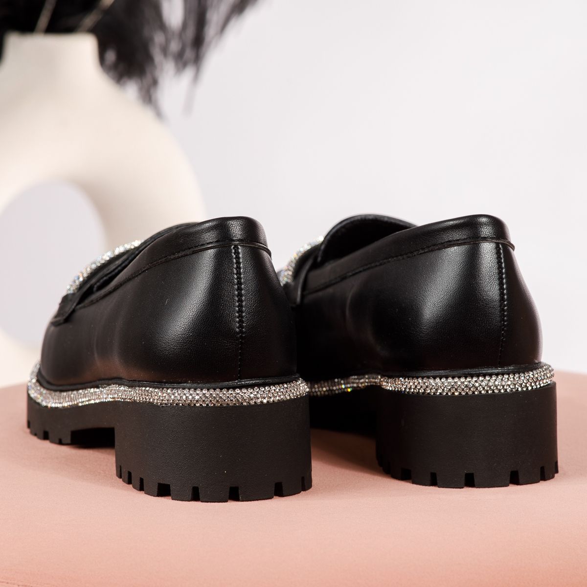 Всекидневни детски обувки черни от еко кожа Bella #19124
