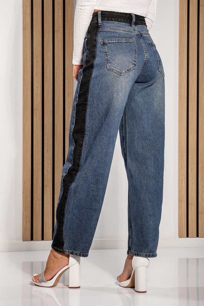Дамски Loose Fit Дънки Vanda сини #A1212