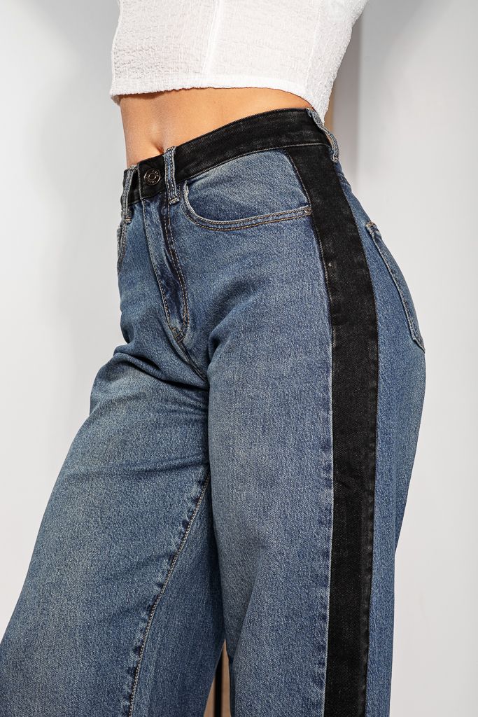 Дамски Loose Fit Дънки Vanda сини #A1212