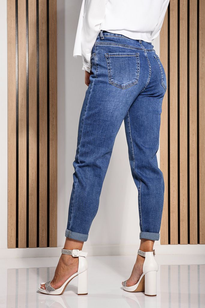 Дамски MomFit Дънки Dalia сини #A1221