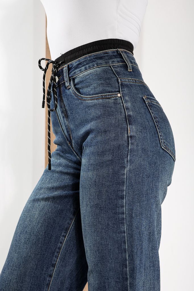Дамски Wide Leg Fit Дънки Catlin сини #A1216