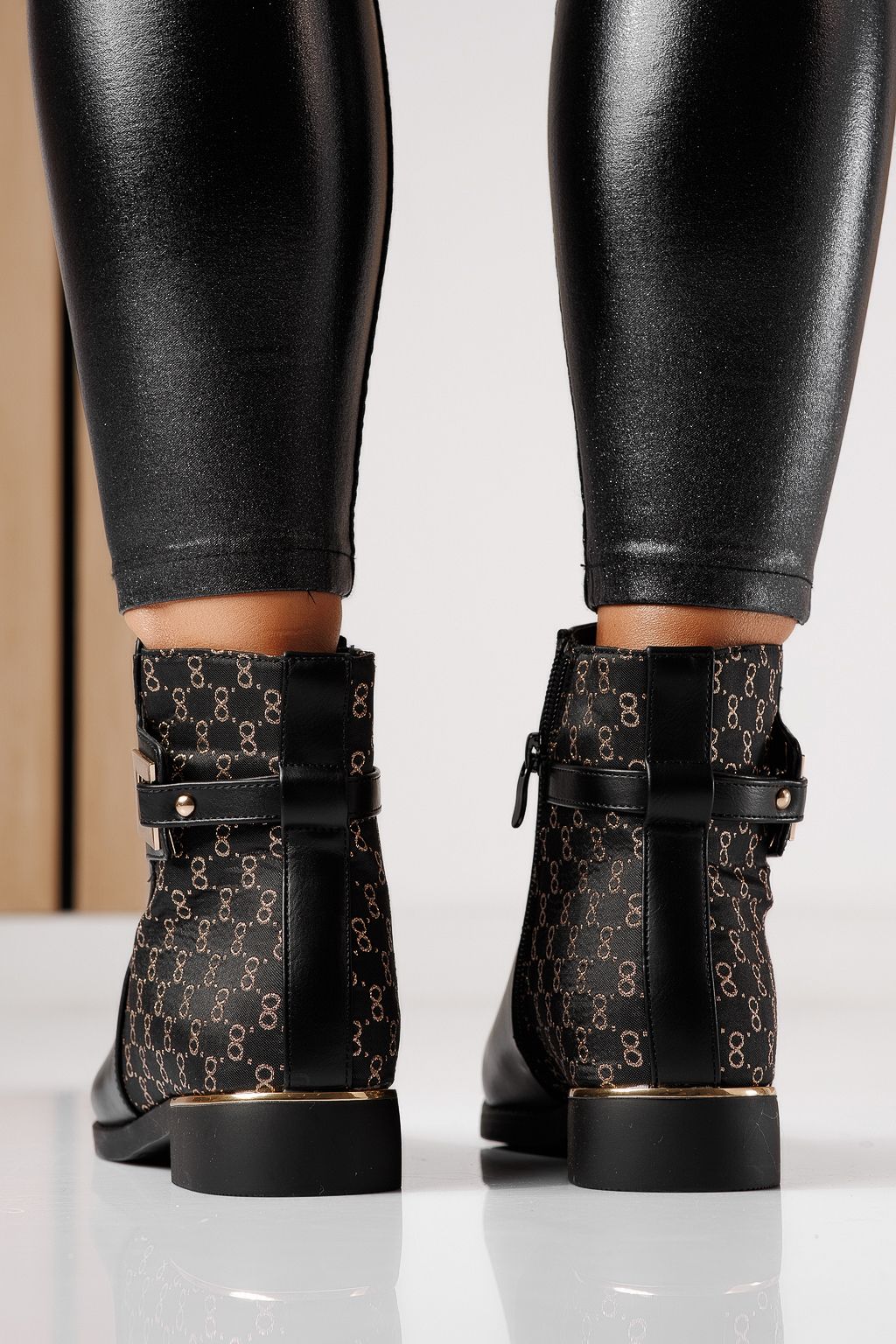 Дамски Боти Peyton Черни #16868