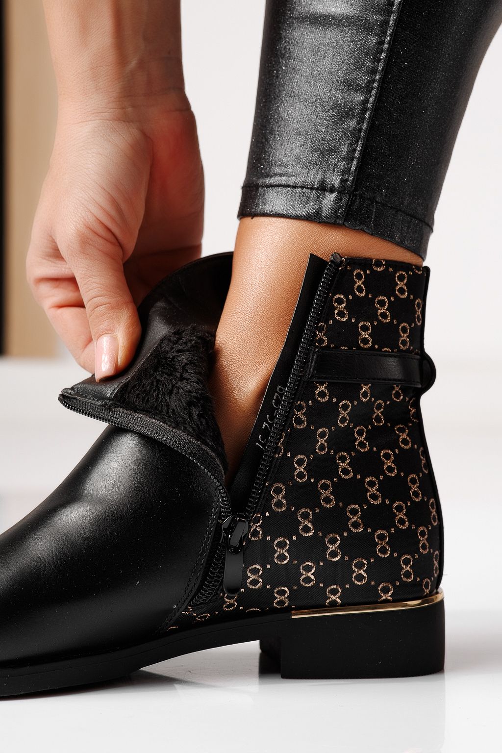 Дамски Боти Peyton Черни #16868