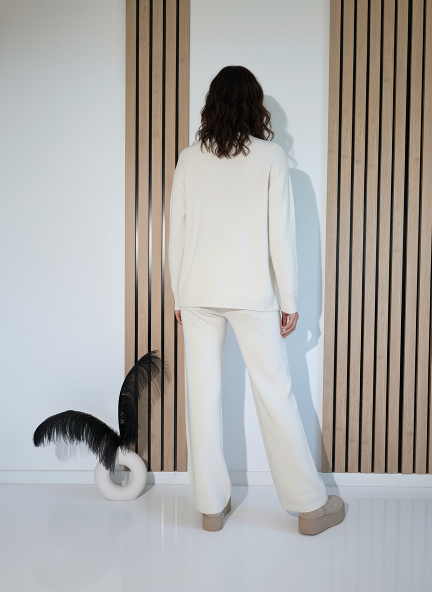 Дамски Комплект бял Page 2 части трико #A1257