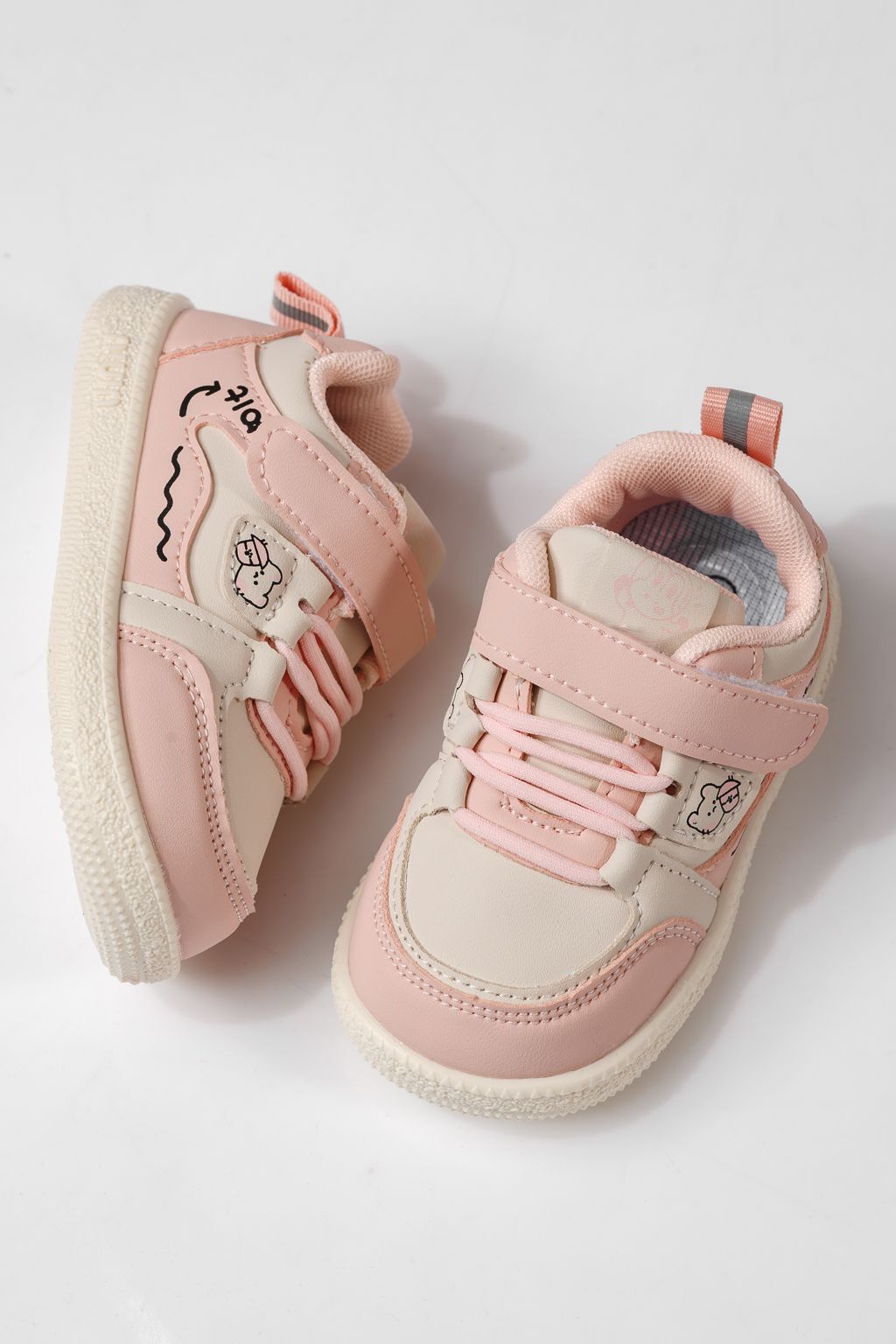 Детски маратонки розови от еко кожа Adda #24016