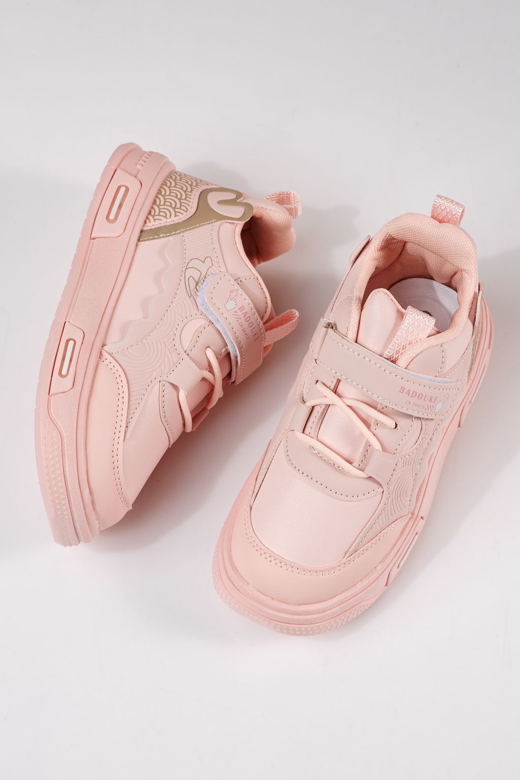 Детски маратонки розови от еко кожа Iris #24342