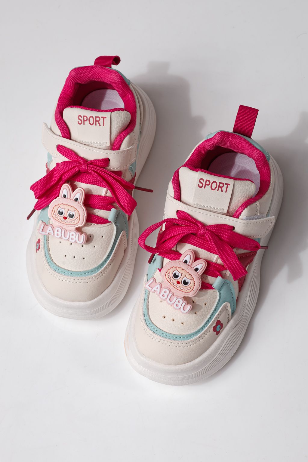 Детски маратонки розови от еко кожа Bubu #24337