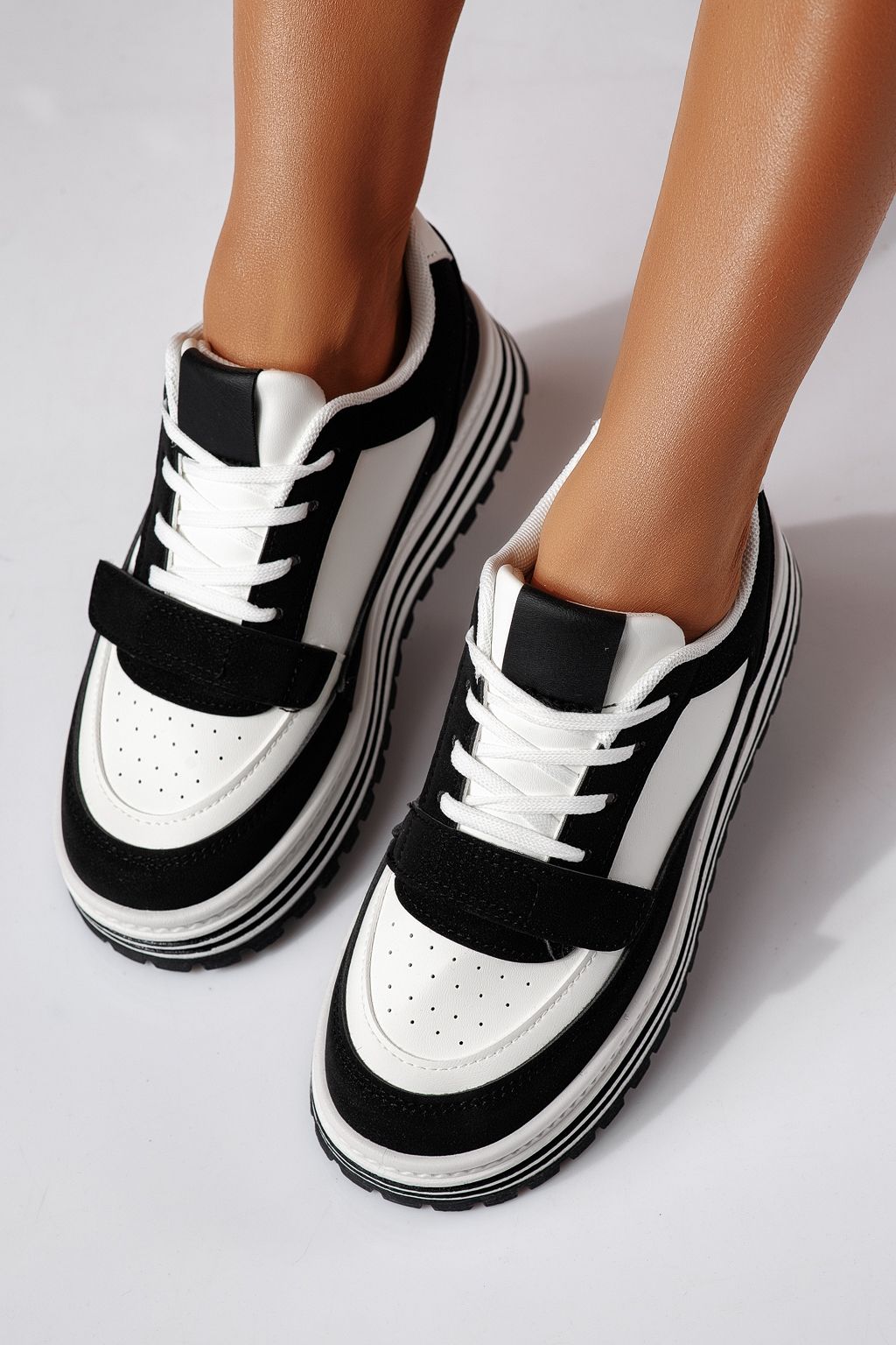 Дамски маратонки бели от еко кожа Tabitha #24454