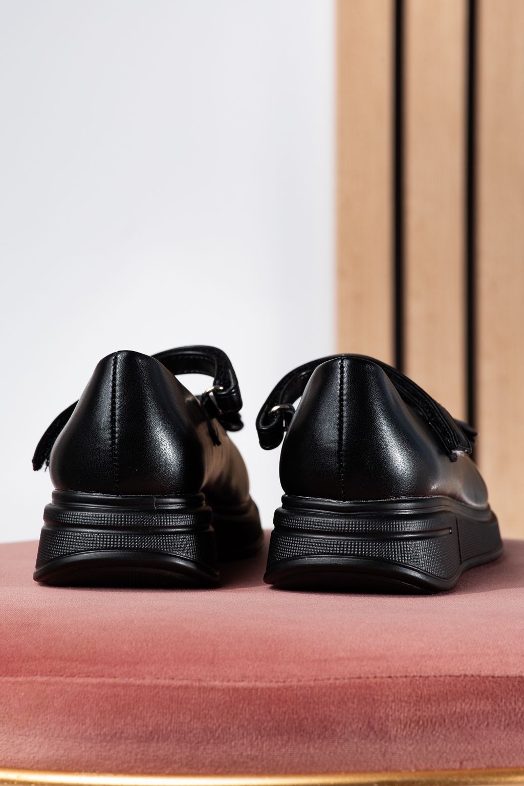 Обувки за момичета черни от еко кожа Alis2 #24650