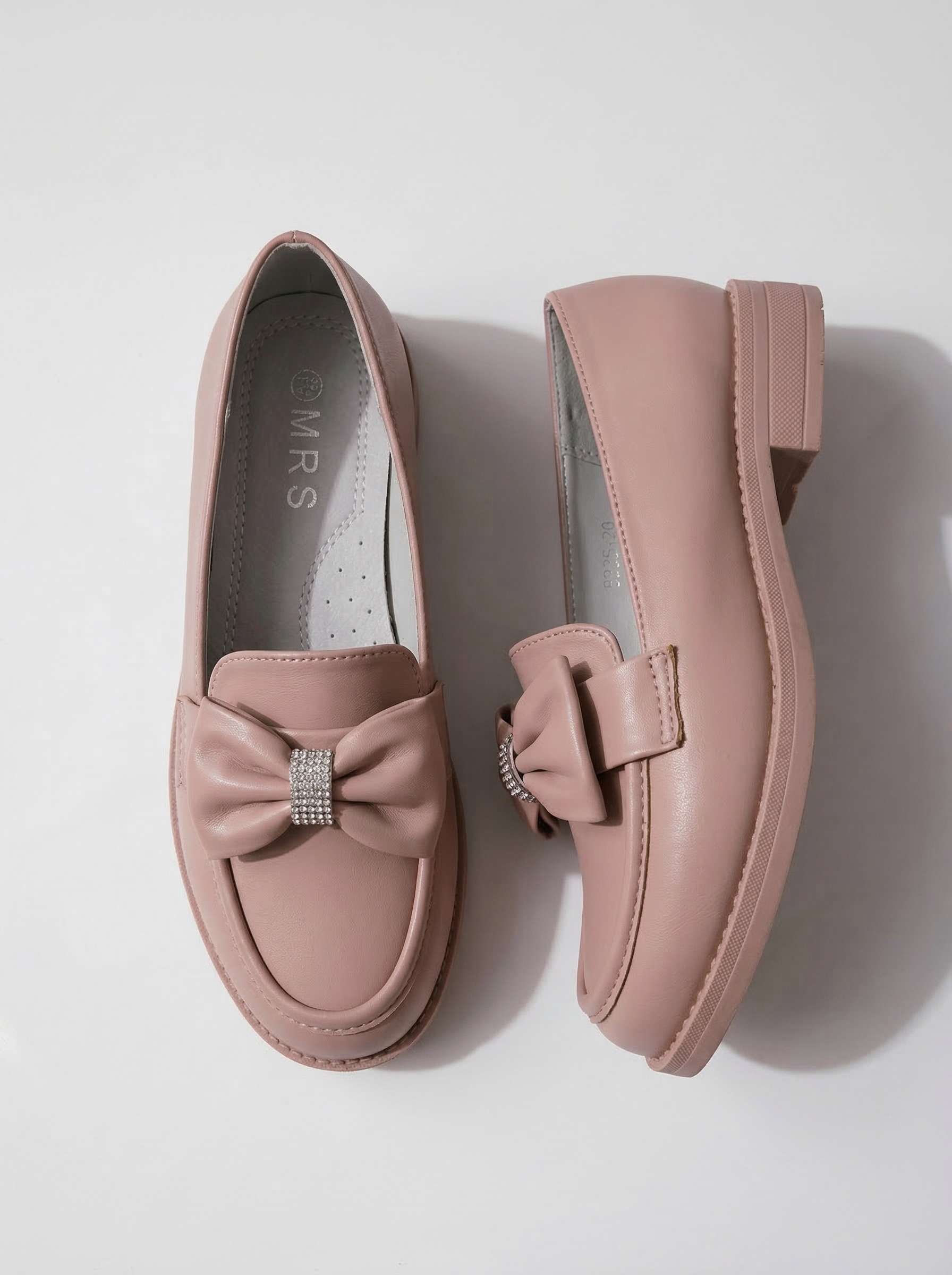 Розови обувки за момиче от екокожа Alda2 #24621