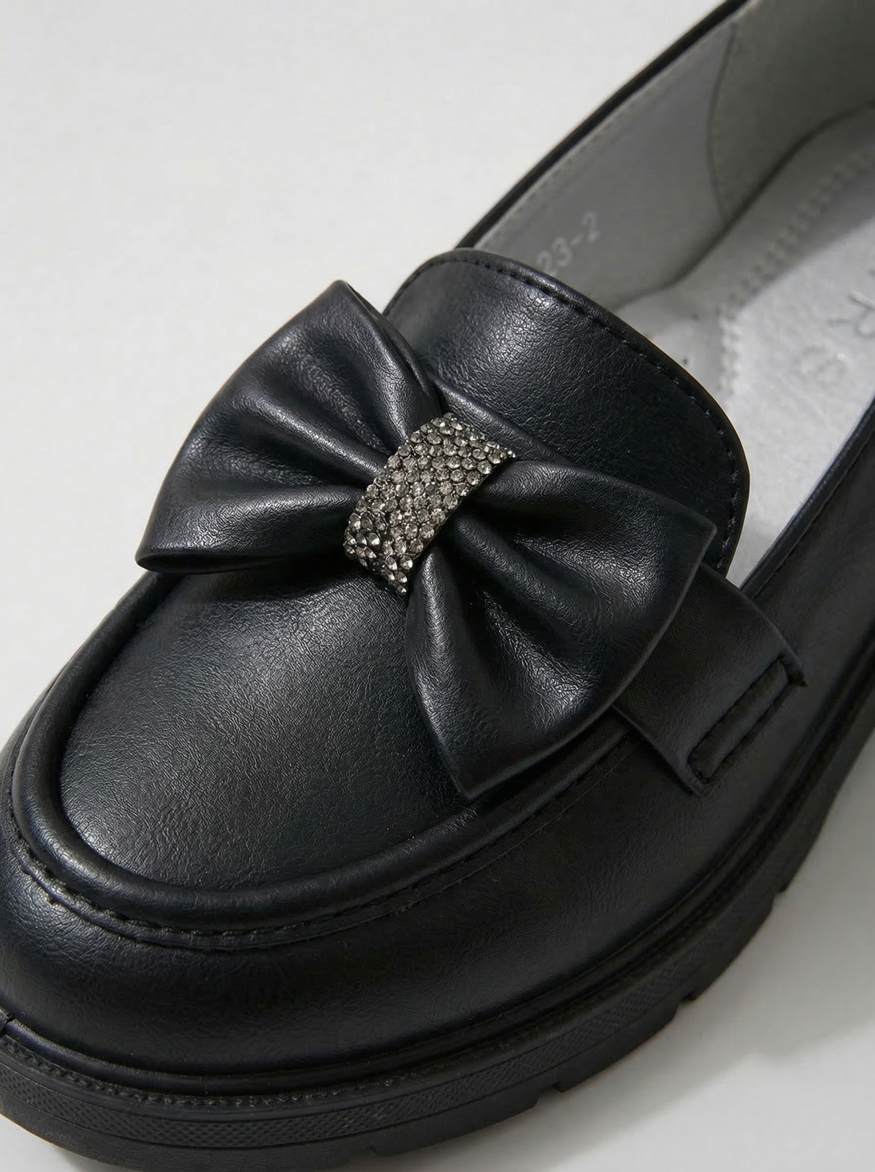 Черни момичешки обувки от еко кожа Alda2 #24620