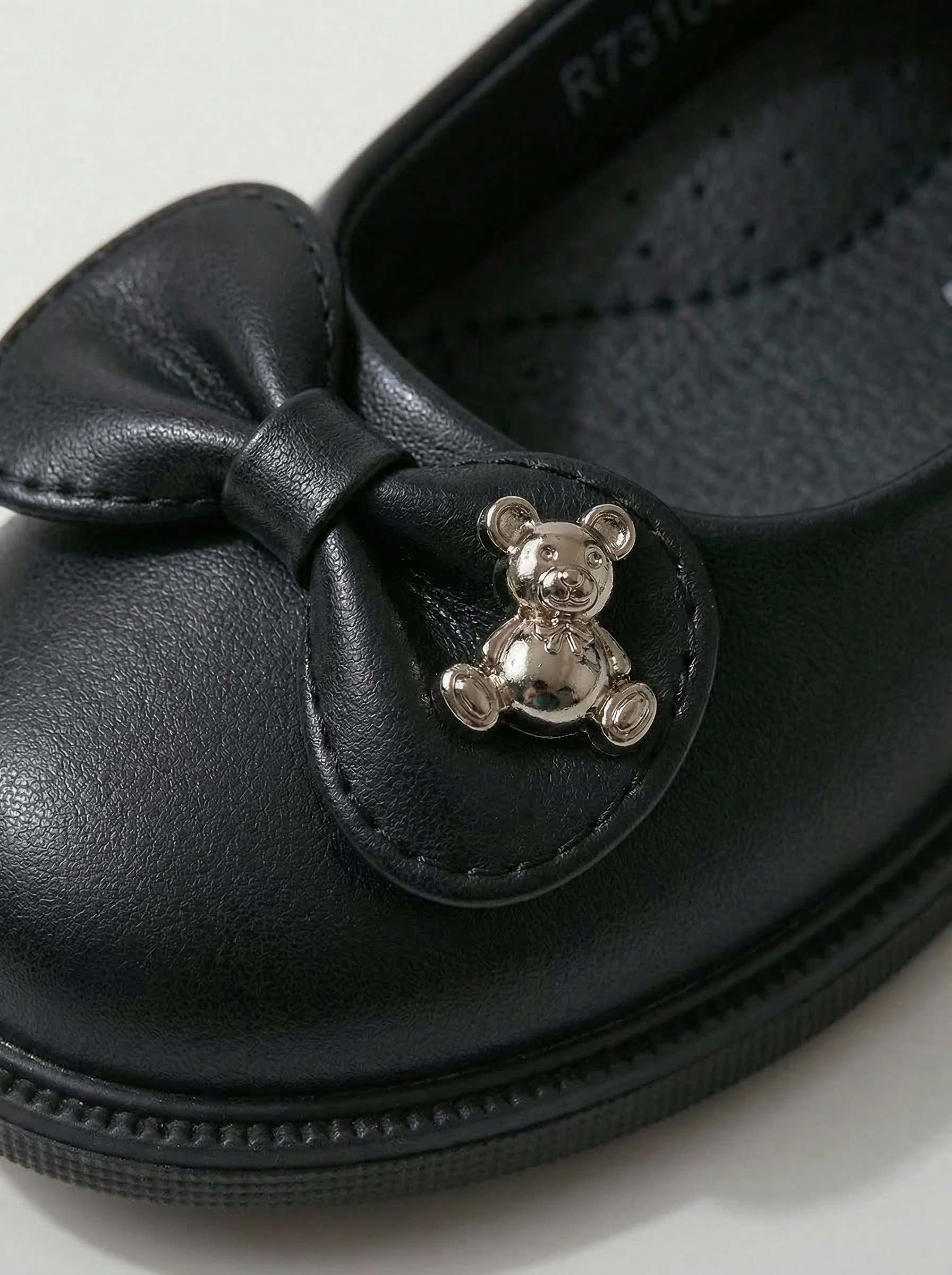 Черни обувки за момиче от еко кожа Lorete2 #24626