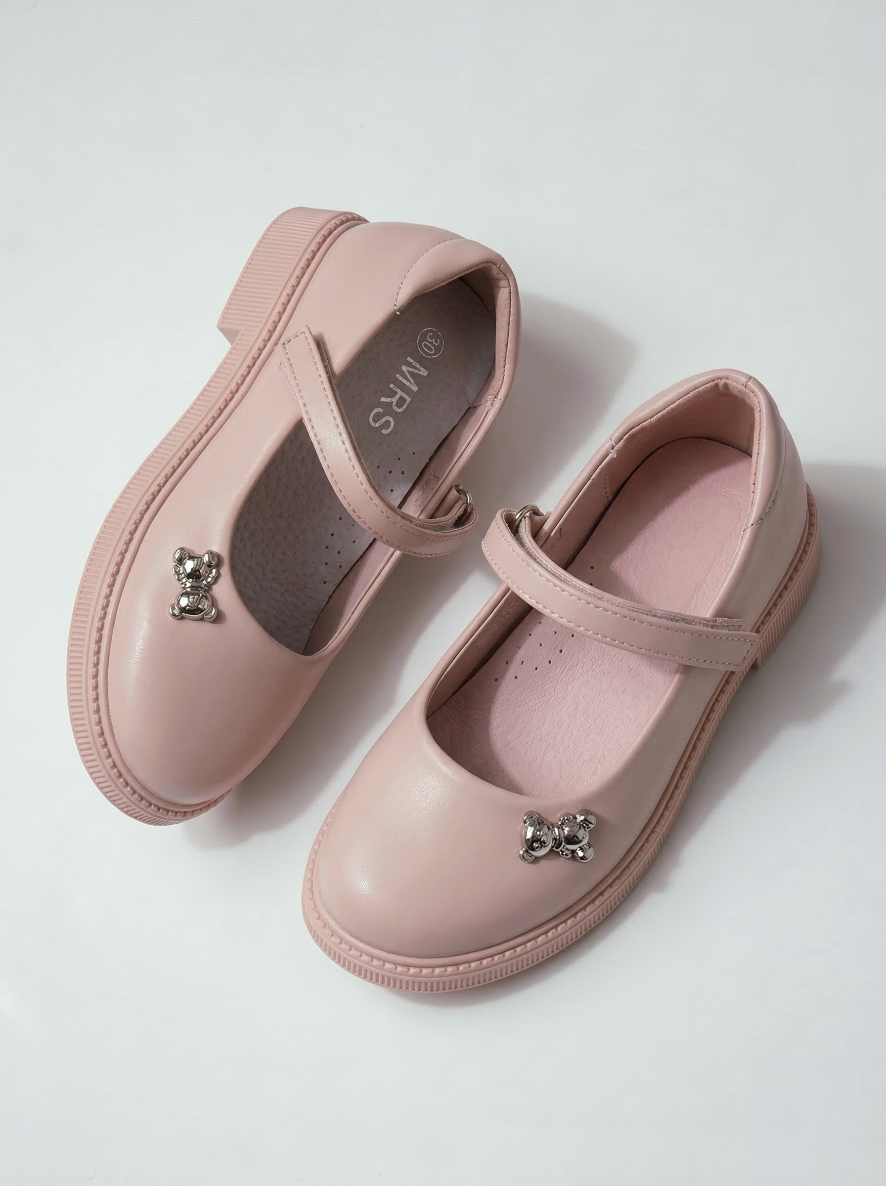 Обувки за момичета розови от еко кожа Maria2 #24634