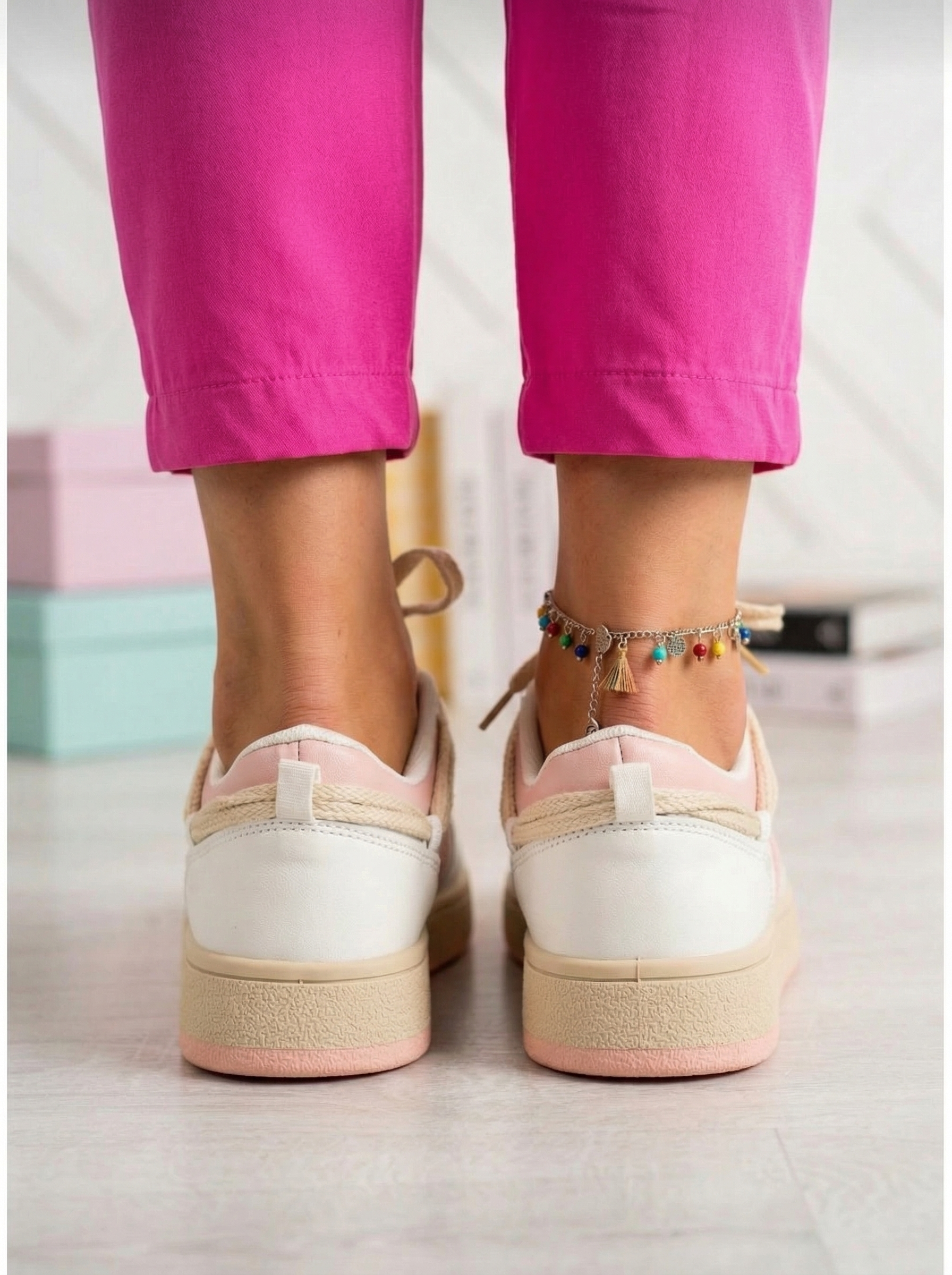 Дамски спортни обувки  Sir розово #9586