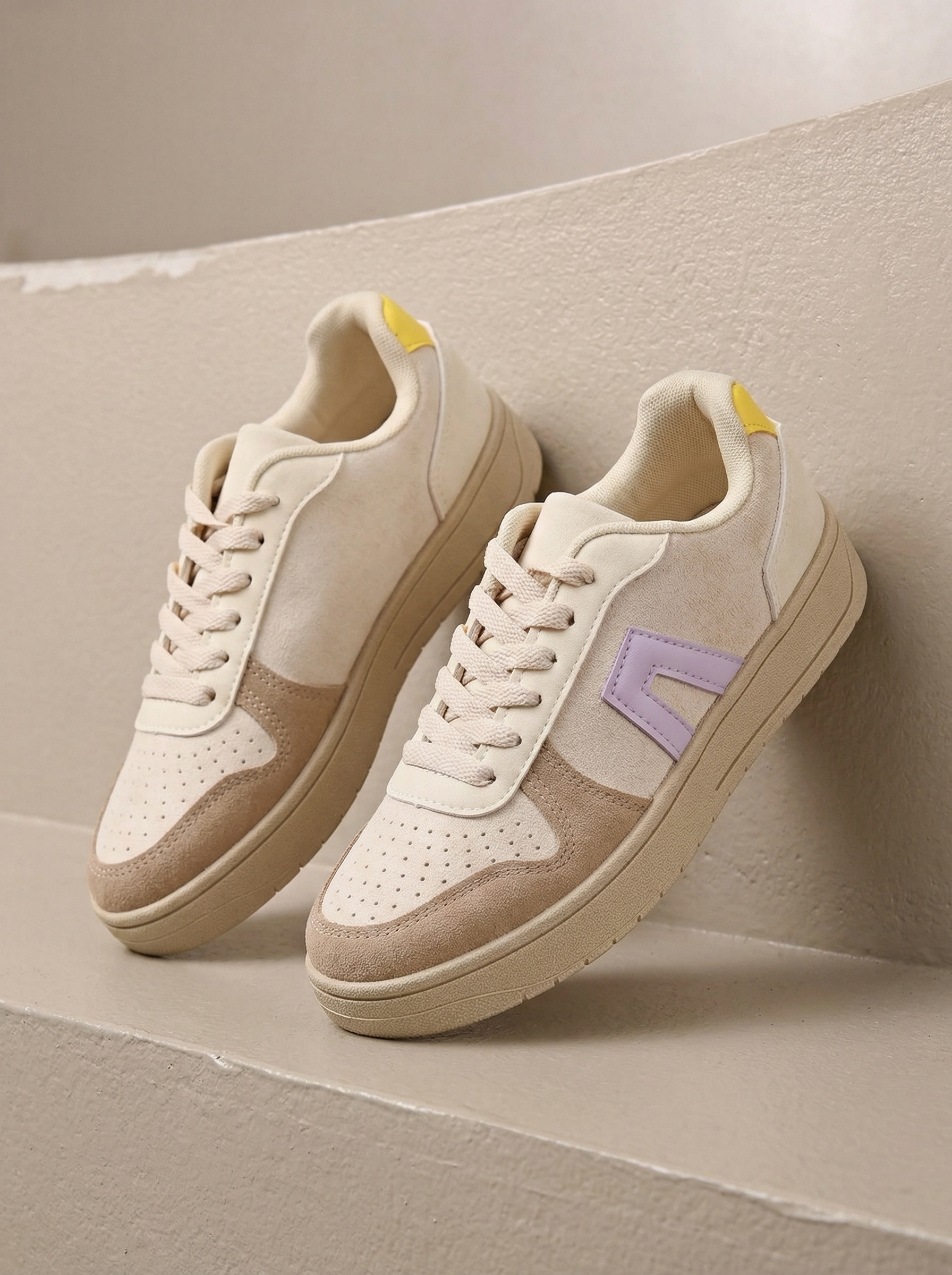 Дамски спортни обувки Davis Бежово #14148