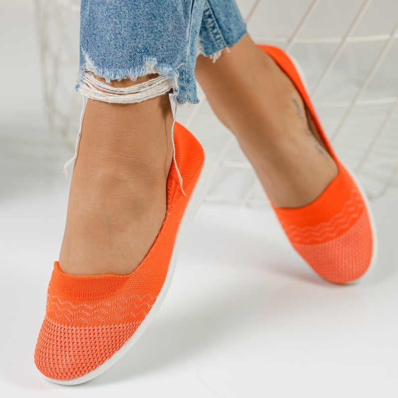 Дамски спортни обувки Massimo оранжево #1948M