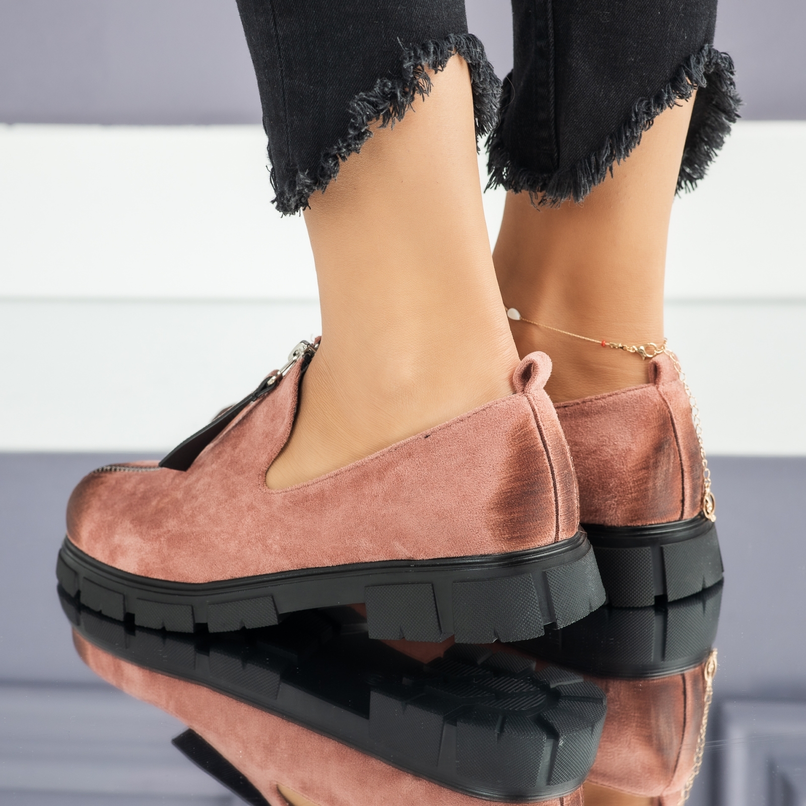 дамски ежедневни обувки Sorana розово #3695M