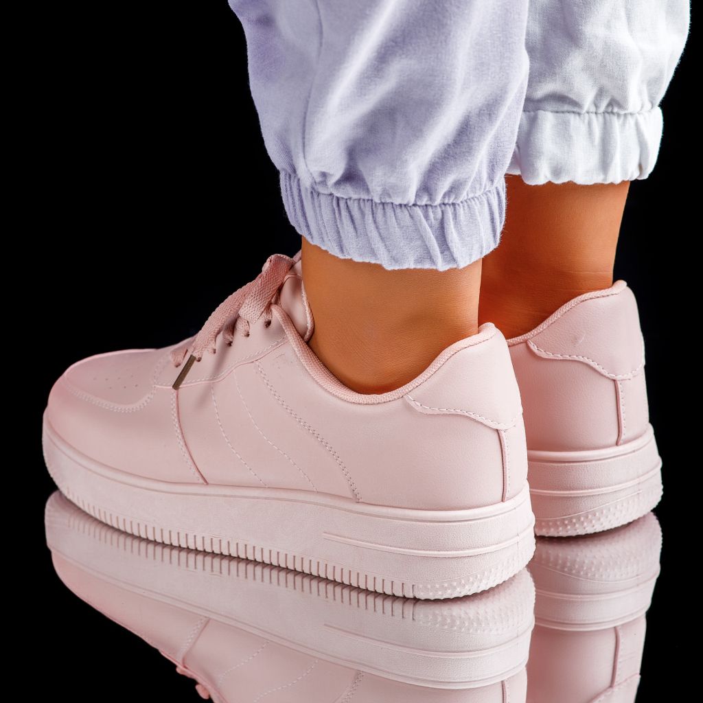Дамски спортни обувки Brenda розово #6702M