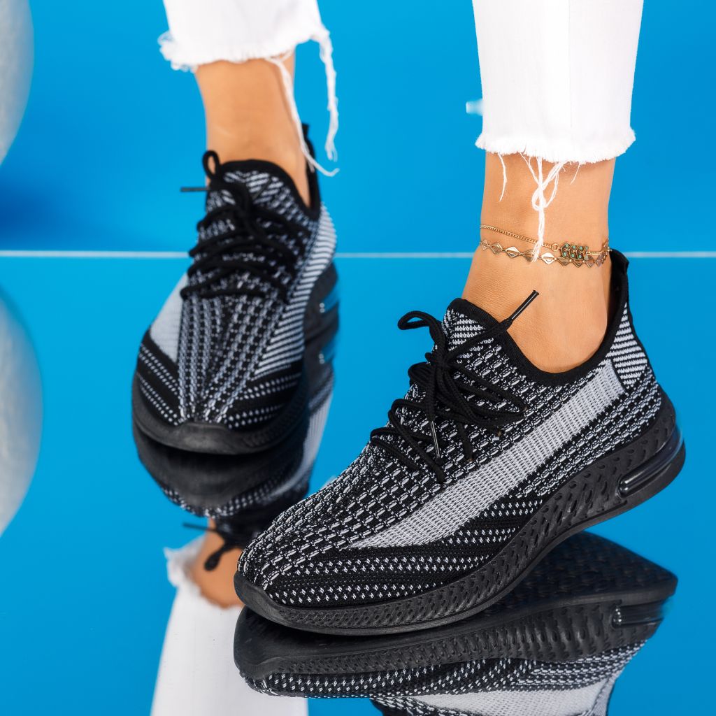 Дамски спортни обувки Olga Черен #6904M