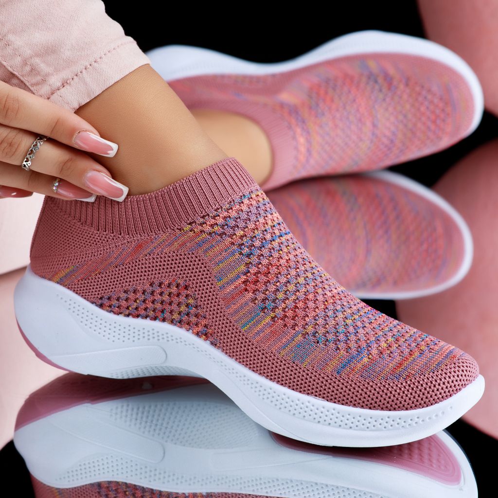 Дамски спортни обувки Annabel розово #6876M