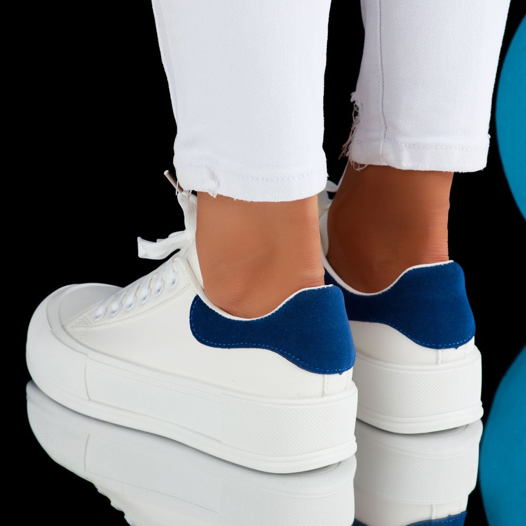 Дамски спортни обувки Leila Син2 #6934M