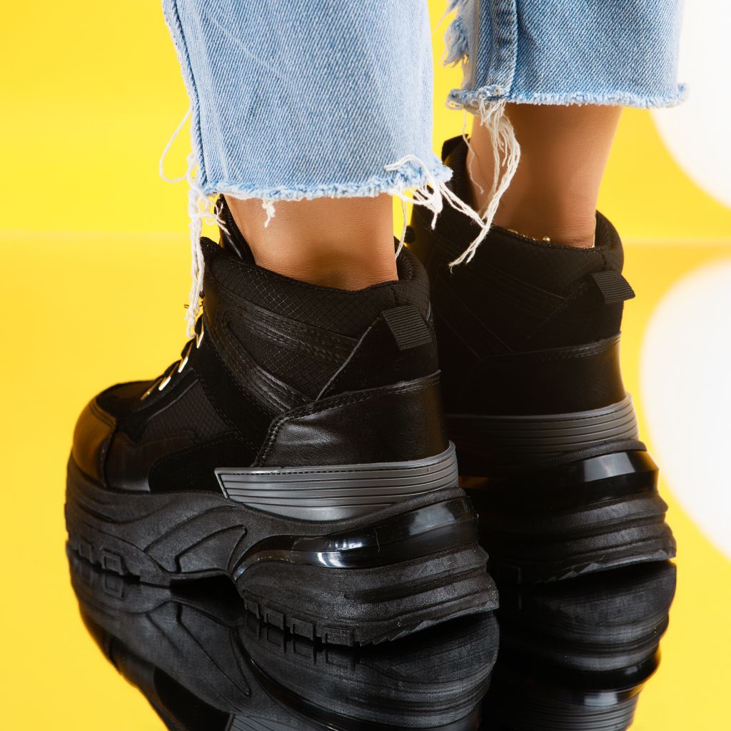 Дамски спортни обувки Anya Черен #6982M