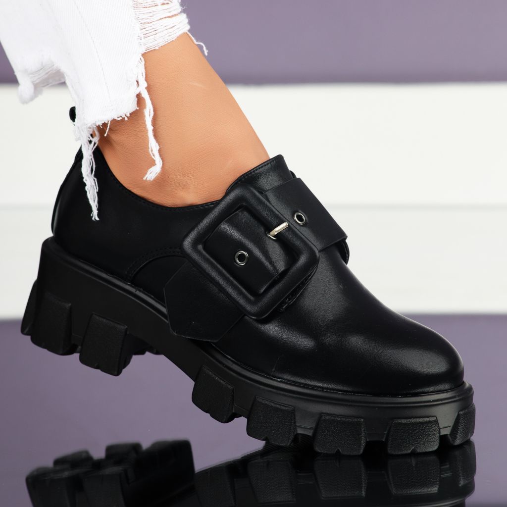 Дамски ежедневни обувки Asher Черен #7102M