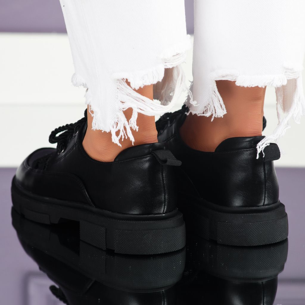 Дамски ежедневни обувки Zenda Черен #7025M