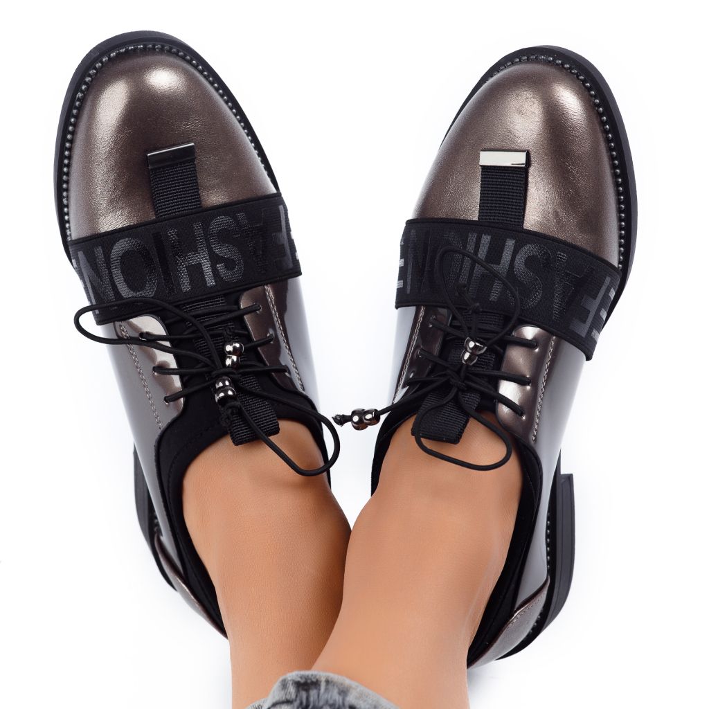 дамски ежедневни обувки Ava Сив #7229M