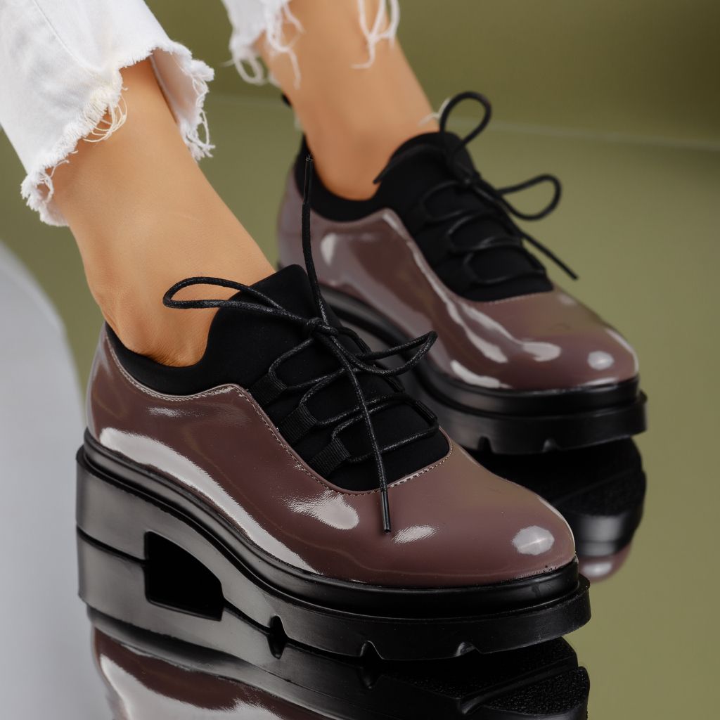 дамски ежедневни обувки Carlota Сив #7170M