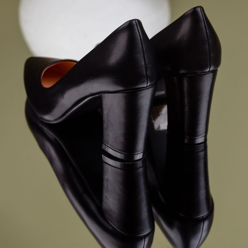 дамски обувки с токчета Abby2  черен #7117M