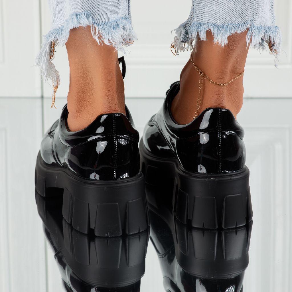 Ежедневни обувки за черни жени Emerald # 7396M