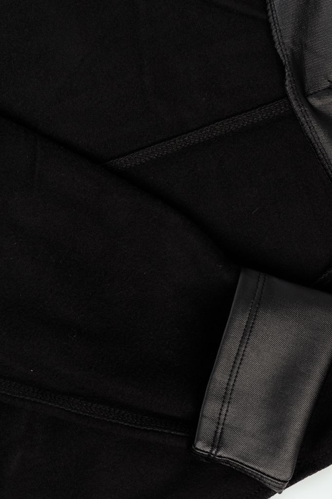 Дамски панталон Екологична кожа Черен Asli #A2